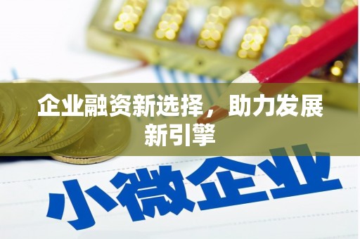 宝应县企业融资新选择，助力发展新引擎