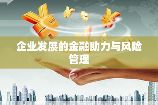 宝应县企业发展的金融助力与风险管理