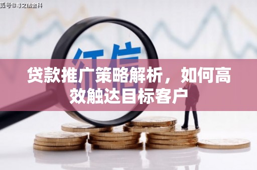 宝应县贷款推广策略解析，如何高效触达目标客户
