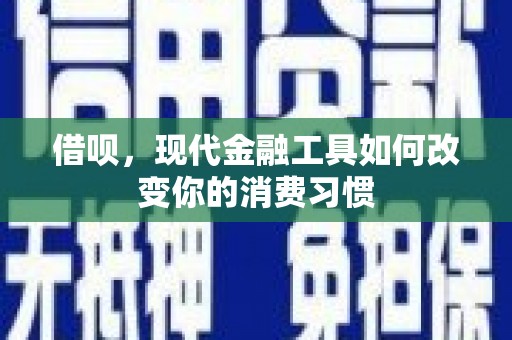 宝应县借呗，现代金融工具如何改变你的消费习惯