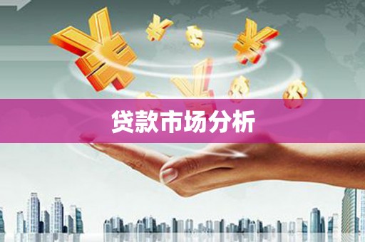 宝应县贷款市场分析