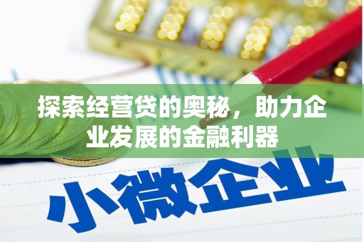 宝应县探索经营贷的奥秘，助力企业发展的金融利器
