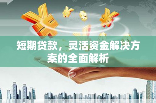 宝应县短期贷款，灵活资金解决方案的全面解析