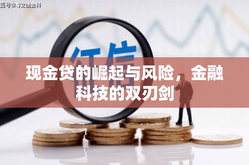 宝应县现金贷的崛起与风险，金融科技的双刃剑