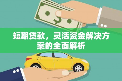 宝应县短期贷款，灵活资金解决方案的全面解析