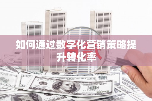 宝应县如何通过数字化营销策略提升转化率