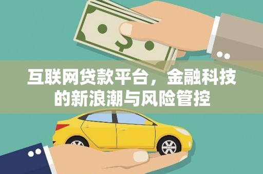 宝应县互联网贷款平台，金融科技的新浪潮与风险管控