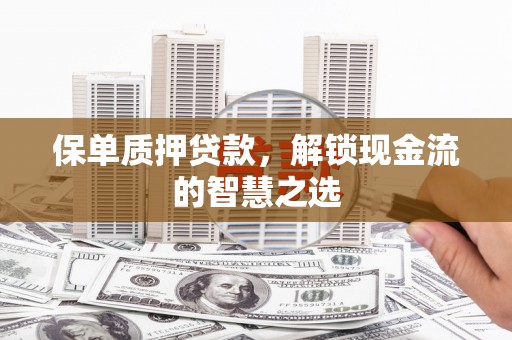 宝应县保单质押贷款，解锁现金流的智慧之选