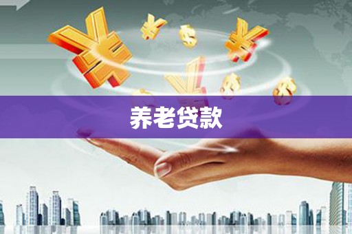 宝应县养老贷款
