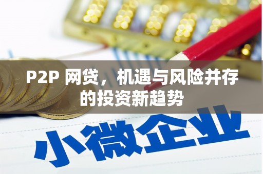 宝应县P2P 网贷，机遇与风险并存的投资新趋势